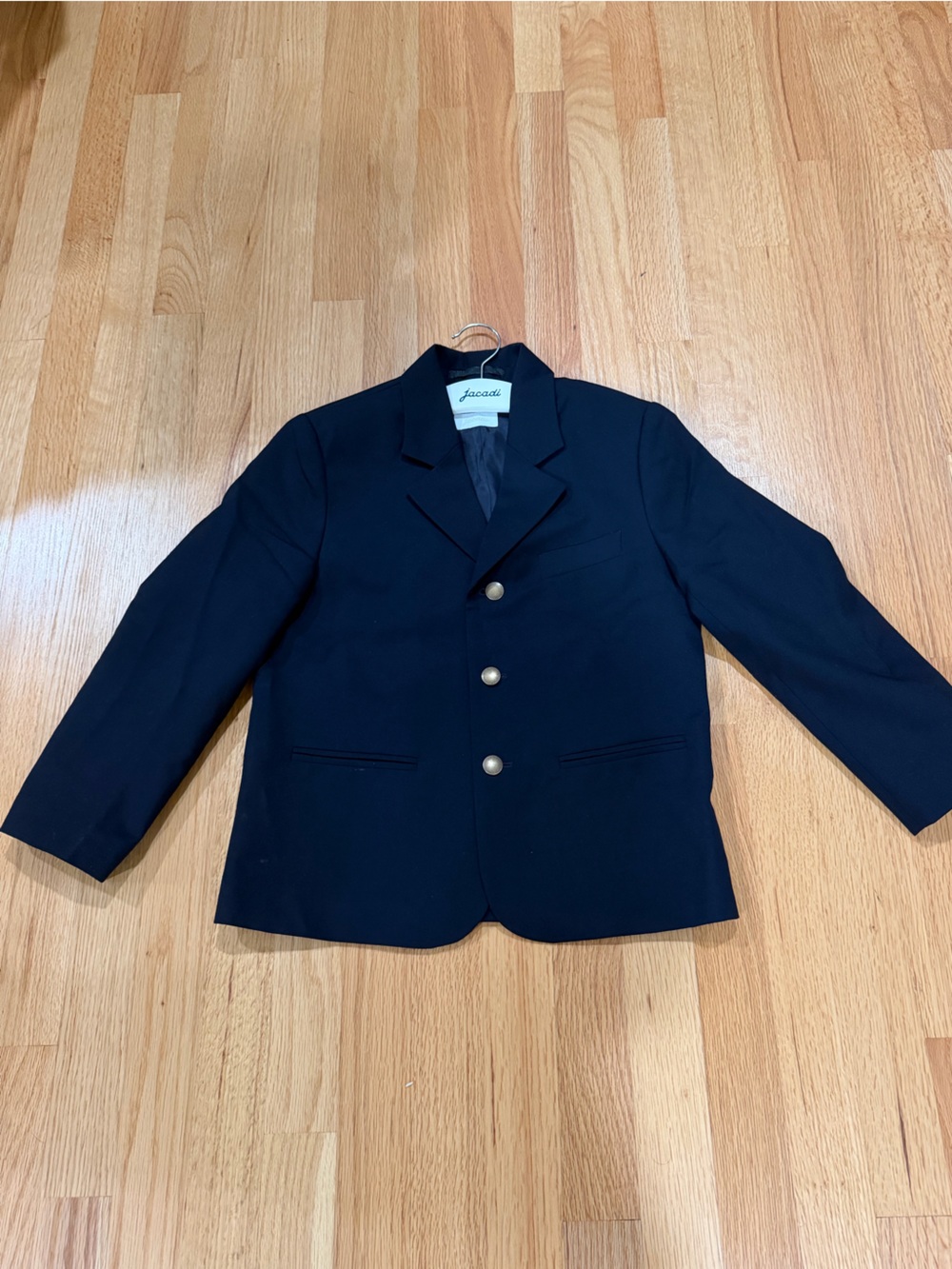 Jacadi Navy Blazer with Brass Buttons
